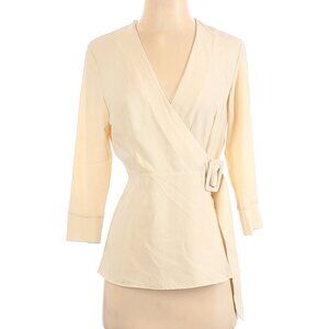 Topshop Wrap Blouse